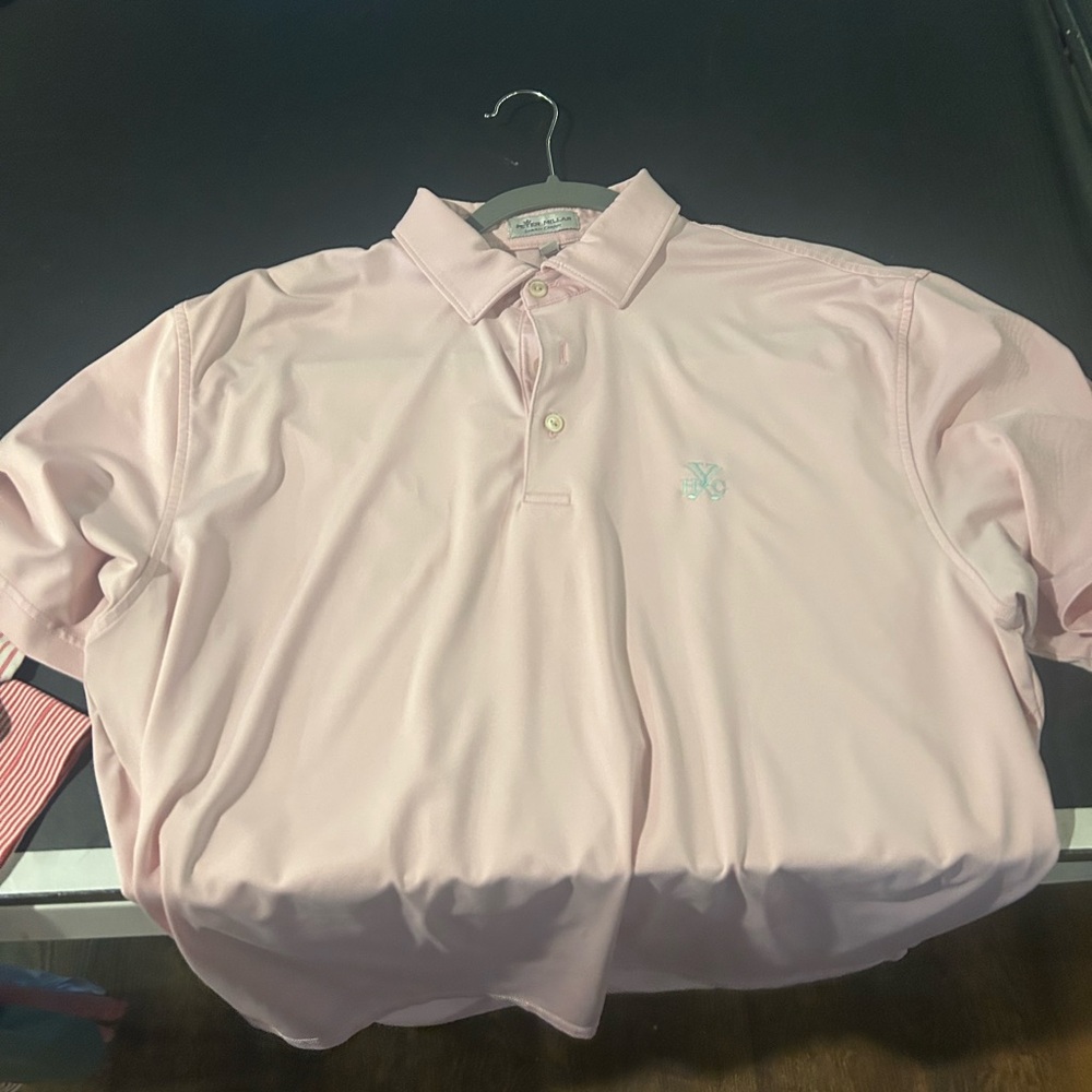 Peter Millar Light Pink Polo Shirt